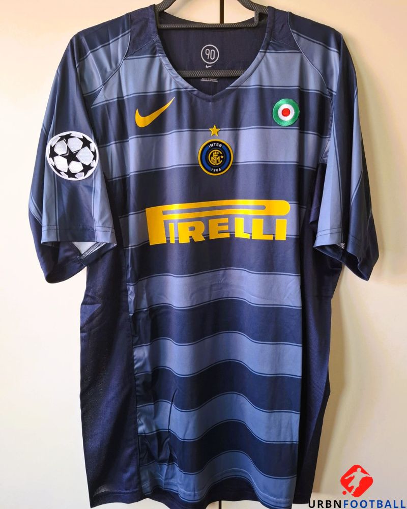 Maillot Inter Milan 2004/2005 Domicile - ADRIANO #10, Taille L, Neuf