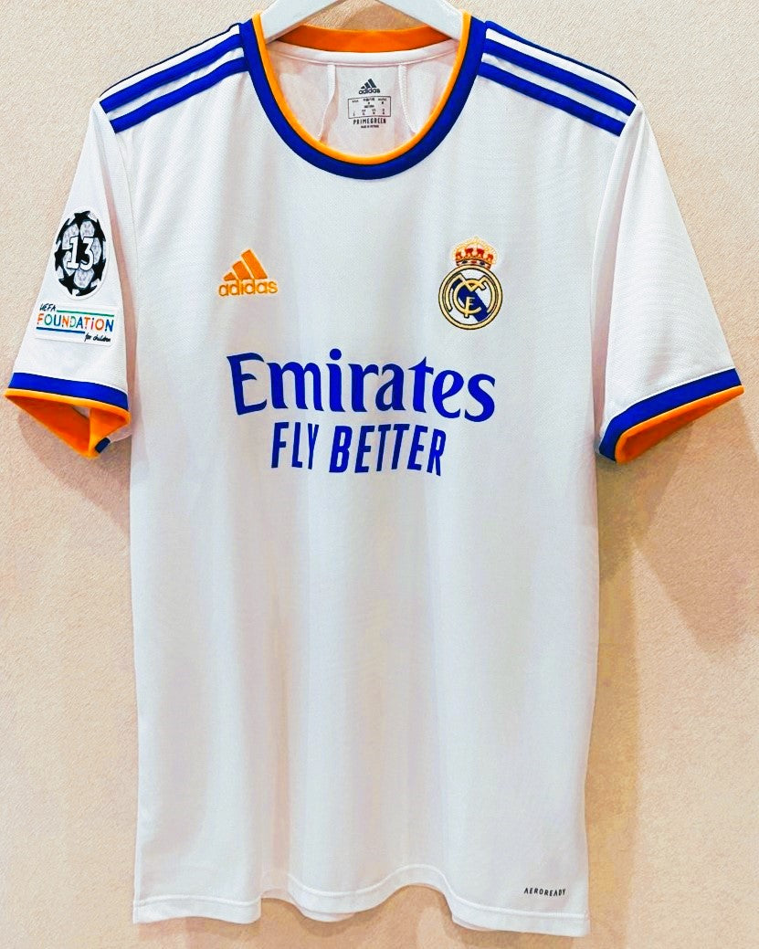 Champions League Nuova Maglia Real Madrid 2021 BENZEMA